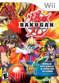 Bakugan Battle Brawlers PAL Wii PAL box art